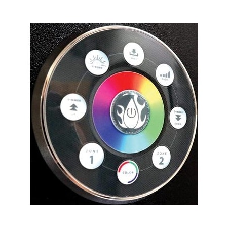 T-H Marine Supplies Controller-Rgbw Round, No LED-RGBCONT-4R-DP LED-RGBCONT-4R-DP